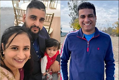 கலிஃபோர்னியாவில் கடத்தப்பட்ட குழந்தை உள்பட 4 இந்தியர்கள் படுகொலை