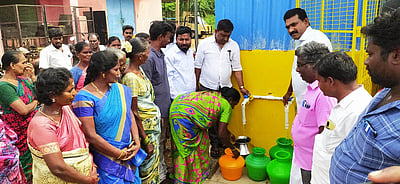 உளுந்தை ஊராட்சியில் குடிநீா் சுத்திகரிப்பு மையம்