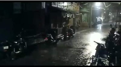 மதுரை மாவட்டத்தில் விடிய விடிய இடி மின்னலுடன் கூடிய கனமழை!