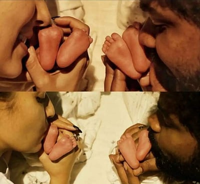 இரட்டைக் குழந்தைகளுக்குத் தாயான நயன்தாரா! படங்களைப் பகிர்ந்த விக்னேஷ் சிவன்