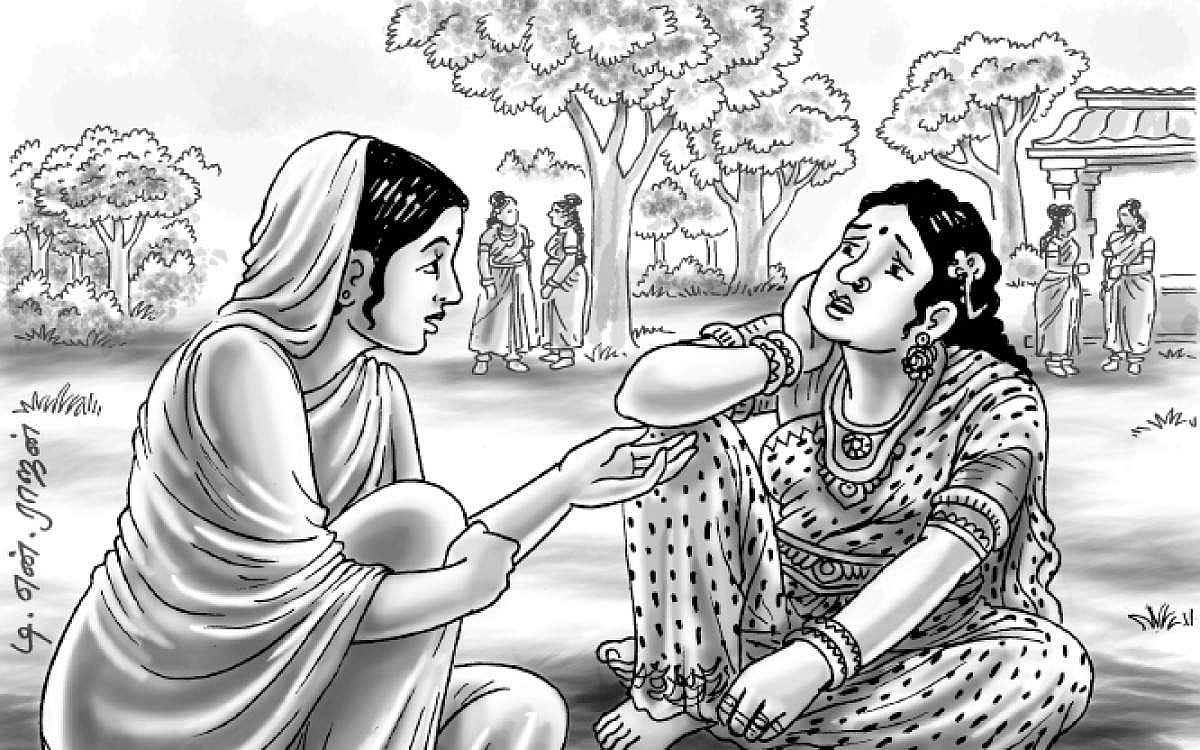 வலம் துடிக்கின்றில வருவது ஓர்கிலேன்