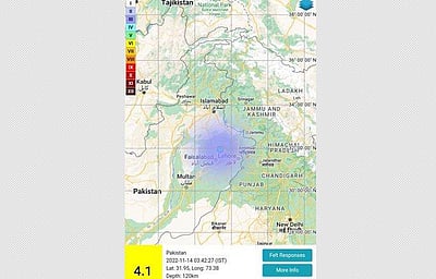 பஞ்சாப்பில் நிலநடுக்கம்: ரிக்டர் அளவில் 4.1 ஆகப் பதிவு!