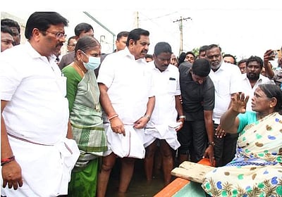 மழைநீர் தேங்கவில்லை என திமுக அரசு மாய தோற்றத்தை ஏற்படுத்தி வருகிறது: எடப்பாடி பழனிசாமி