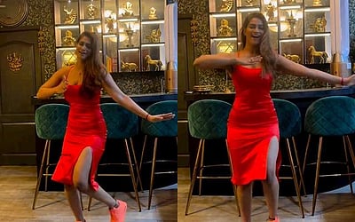 ரஞ்சிதமே பாடலுக்கு ஷிவானியின் குத்தாட்டம்: வைரல் விடியோ 