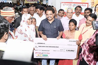 மதுரை கல்விக்கடன் முகாமில் 291 மாணவர்களுக்கு 18.51 கோடி கல்விக்கடன்: சு.வெங்கடேசன் எம்.பி. தகவல்