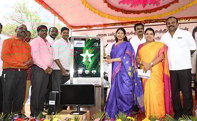 தூத்துக்குடி அரசு பள்ளிக்கு குடிநீர் சுத்திகரிப்பான்: கனிமொழி எம்பி வழங்கினார்