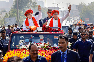 குஜராத்தில் அமைதியை நிலைநாட்டியது பாஜக- அமித் ஷா