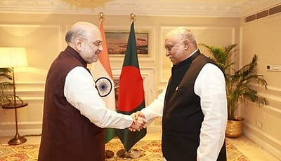 வங்கதேச உள் துறை அமைச்சருடன் அமித் ஷா சந்திப்பு