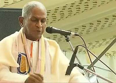 ''சம்போ.. சிவ சம்போ..'' காசி - தமிழ் சங்கமம் விழாவில் பாடிய இளையராஜா