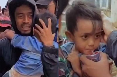 நிலநடுக்க இடிபாடுகளில் சிக்கிய சிறுவன்: 2 நாள்களுக்கு பிறகு உயிருடன் மீட்பு!