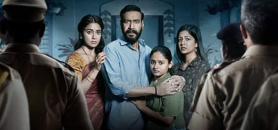 முதல் வாரத்திலேயே ரூ. 100 கோடி வசூலித்த ஹிந்தி த்ரிஷ்யம் 2