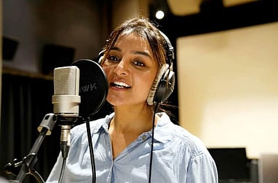 அஜித்தின் துணிவு படத்தில் பாடல் பாடிய நடிகை மஞ்சு வாரியர் 