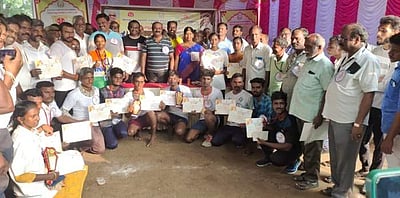 பொது சுகாதாரம் 100 ஆண்டுகள் நிறைவு: செய்யாற்றில் மினி மாரத்தான் போட்டி!