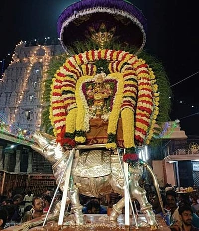 திருவண்ணாமலையில் காா்த்திகை தீபத் திருவிழா கொடியேற்றத்துடன் தொடங்கியது