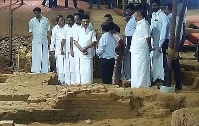 மாளிகை மேடு அகழாய்வுப் பணிகள்: முதல்வர் மு.க.ஸ்டாலின் ஆய்வு