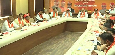 குஜராத் தேர்தல்: பாஜக நிர்வாகிகளுடன் அமித் ஷா ஆலோசனை
