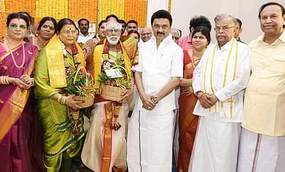 இல.கணேசன் இல்ல விழாவில் முதல்வர் மு.க.ஸ்டாலின்!