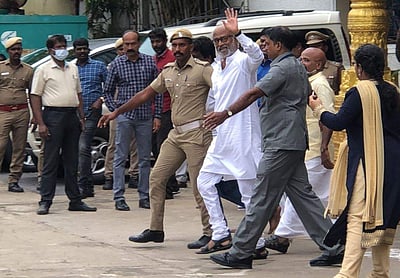 இல. கணேசன் இல்ல விழாவில் ரஜினி பங்கேற்பு!