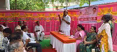 அரியலூா், ஜெயங்கொண்டத்தில் நகர, பகுதிசபை கூட்டம்