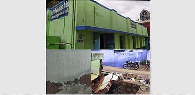 பாவூர்சத்திரம் பகுதியில் பலத்த மழை: அரசு தொடக்கப் பள்ளி சுற்றுச்சுவர் இடிந்து சேதம்!