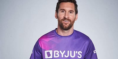 பைஜுஸ் நிறுவனத்தின் விளம்பரத் தூதராக பிரபல வீரர் மெஸ்ஸி நியமனம்