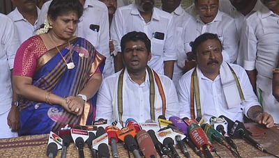 காவல்துறையின் கைகள் கட்டப்பட்டுள்ளன: அண்ணாமலை