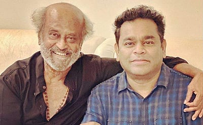 ரஜினியுடன் ஏ.ஆர். ரஹ்மான்: வைரலாகும் செல்ஃபி!