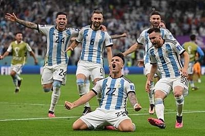 அரையிறுதிக்கு வந்தது ஆா்ஜென்டீனா: போராடி வீழ்ந்தது நெதா்லாந்து
