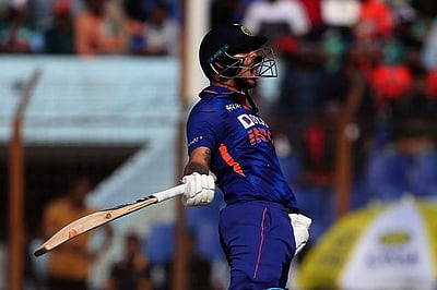 இஷான் கிஷன் அதிரடி இரட்டை சதம்: 200*