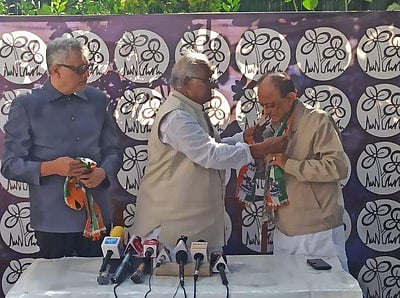 மம்தா ஒரு 'பெண் புலி' - திரிணமூலில் இணைந்த தேசியவாத காங்கிரஸ் முன்னாள் எம்.பி. பேச்சு 