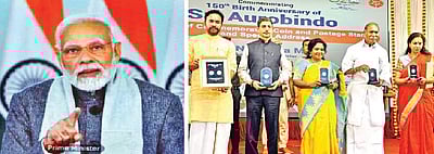 ஆன்மிகத்துடன் சுதந்திர வேட்கையை உருவாக்கியவர் ஸ்ரீ அரவிந்தர்: பிரதமர் நரேந்திர மோடி புகழாரம்