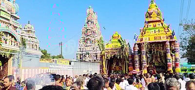 மானாமதுரையில் மார்கழி அஷ்டமி சப்பர விழா