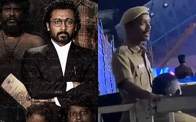 காவலர் முணுமுணுக்கும் ‘ஜெய் பீம்’ பாடல்: இசையமைப்பாளர் நெகிழ்ச்சி ட்வீட்