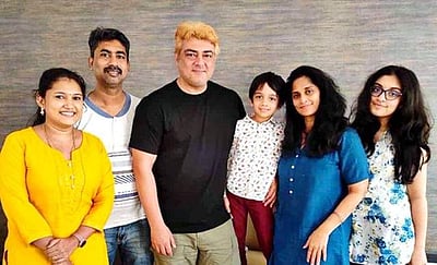 சீரியல் நடிகையுடன் அஜித் குமார்! குடும்பத்துடன் பகிர்ந்த புகைப்படம்