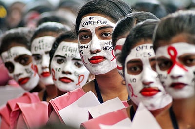 ராஜீவ்காந்தி மருத்துவமனையில் 
எய்ட்ஸ் ஒழிப்பு தின விழிப்புணா்வு