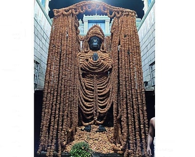 நாமக்கல் ஆஞ்சனேயருக்கு 1,00,008 வடை மாலை அலங்காரம்: திரளான பக்தர்கள் தரிசனம்