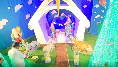 கிறிஸ்துமஸ் பண்டிகை: கோவை தேவாலயங்களில் சிறப்பு திருப்பலி