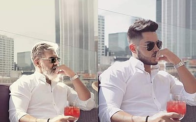 அஜித்தின் எடிட் செய்யப்பட்ட புகைப்படத்தை பகிர்ந்து கேலிக்குள்ளான நடிகர்! 