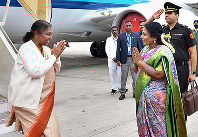 குடியரசுத் தலைவா் முா்மு தென் மாநிலங்களுக்கு முதல் முறையாக வருகை