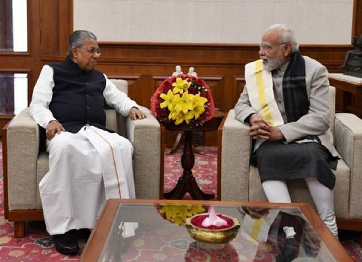 பிரதமர் மோடியுடன் கேரள முதல்வர் சந்திப்பு!