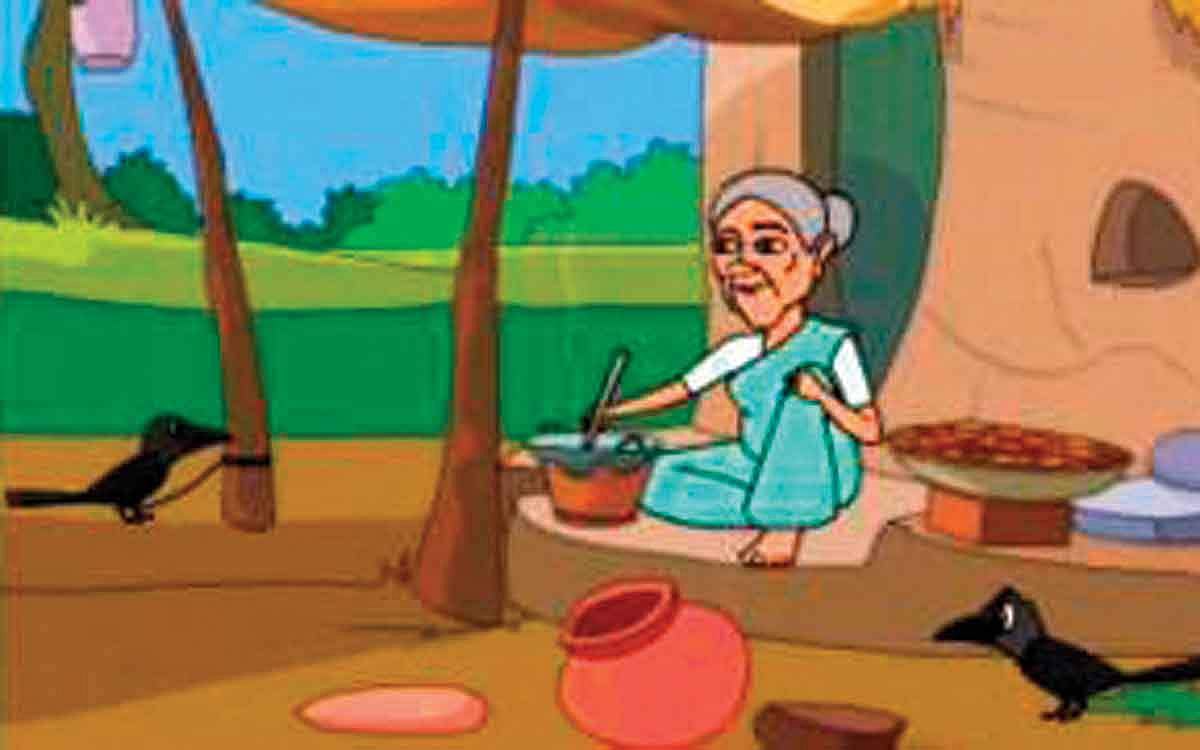 நிலவில் பாட்டி வடை சுடுவாரா?