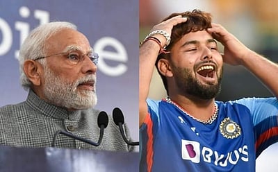 ரிஷப் பந்த் விரைந்து நலம் பெற வேண்டும்: பிரதமர் மோடி