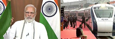 மேற்குவங்கத்தில் வந்தே பாரத் ரயில் சேவையை தொடக்கிவைத்தார் பிரதமர் மோடி!