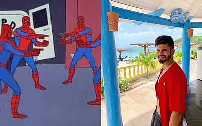 இன்று யாருக்கெல்லாம் பிறந்தநாள்? ஷ்ரேயஸ் ஐயரின்  மீம்!