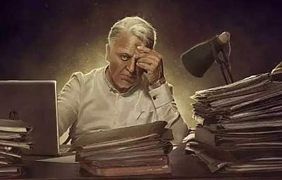 ’சேனாதிபதி...’ கமல்! வெளியான இந்தியன் - 2 புகைப்படம்