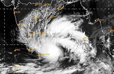 ஆழ்ந்த காற்றழுத்த மண்டலமாக வலுபெற்றது: மாலை உருவாகிறது புயல்