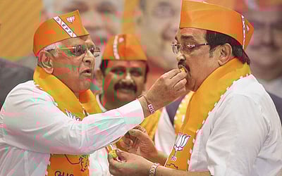 குஜராத்தில் பாஜக தொண்டர்கள் கொண்டாட்டம் - புகைப்படங்கள்