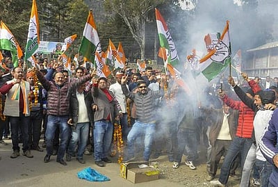 ஹிமாசலில் ஆட்சியைக் கைப்பற்றியது காங்கிரஸ்!