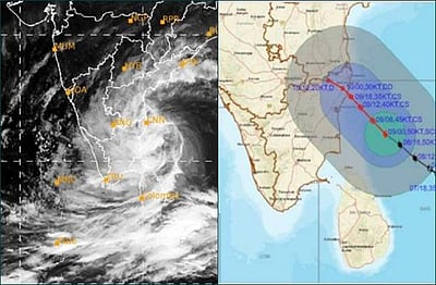 சென்னையை நெருங்கும் மாண்டஸ் புயல்! 3 மணி நேரத்தில் வலுவிழக்கும்