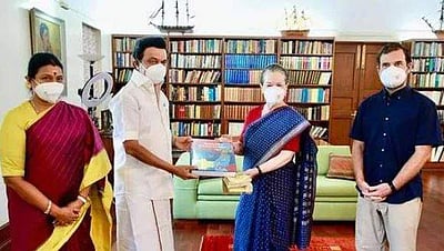 சோனியா காந்திக்கு முதல்வர் மு.க.ஸ்டாலின் பிறந்தநாள் வாழ்த்து